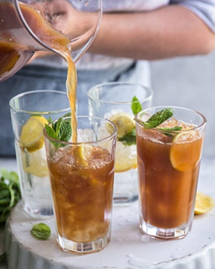 Lemon Ice Tea Mocktail