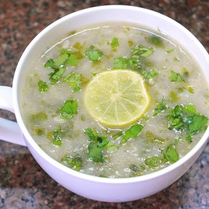 Lemon Coriander Soup