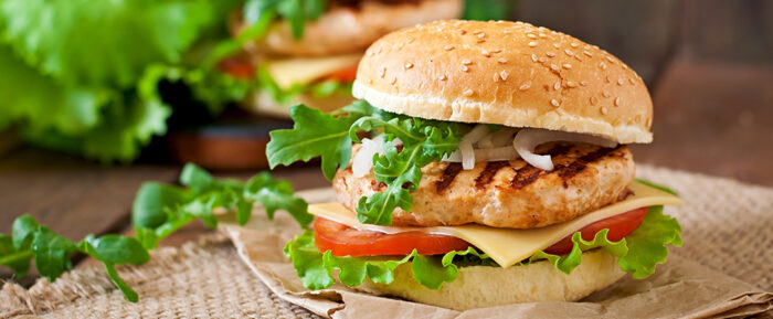 Chicken Cheese Burger