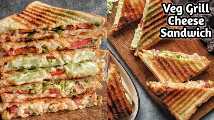 Veg Cheese Grill Sandwich